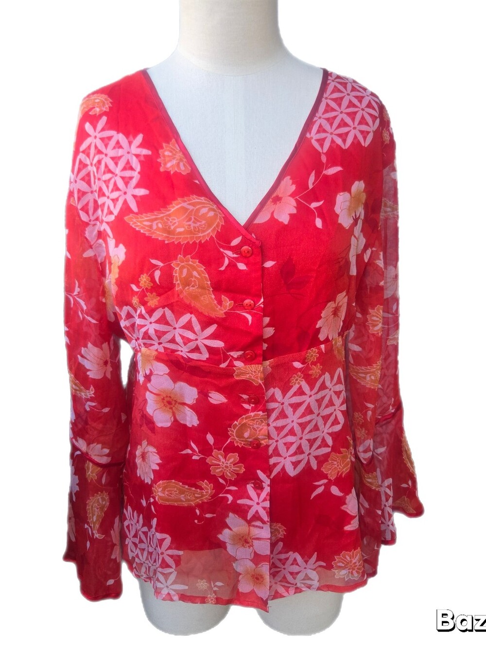 New York City Design Co. Silk Blouse